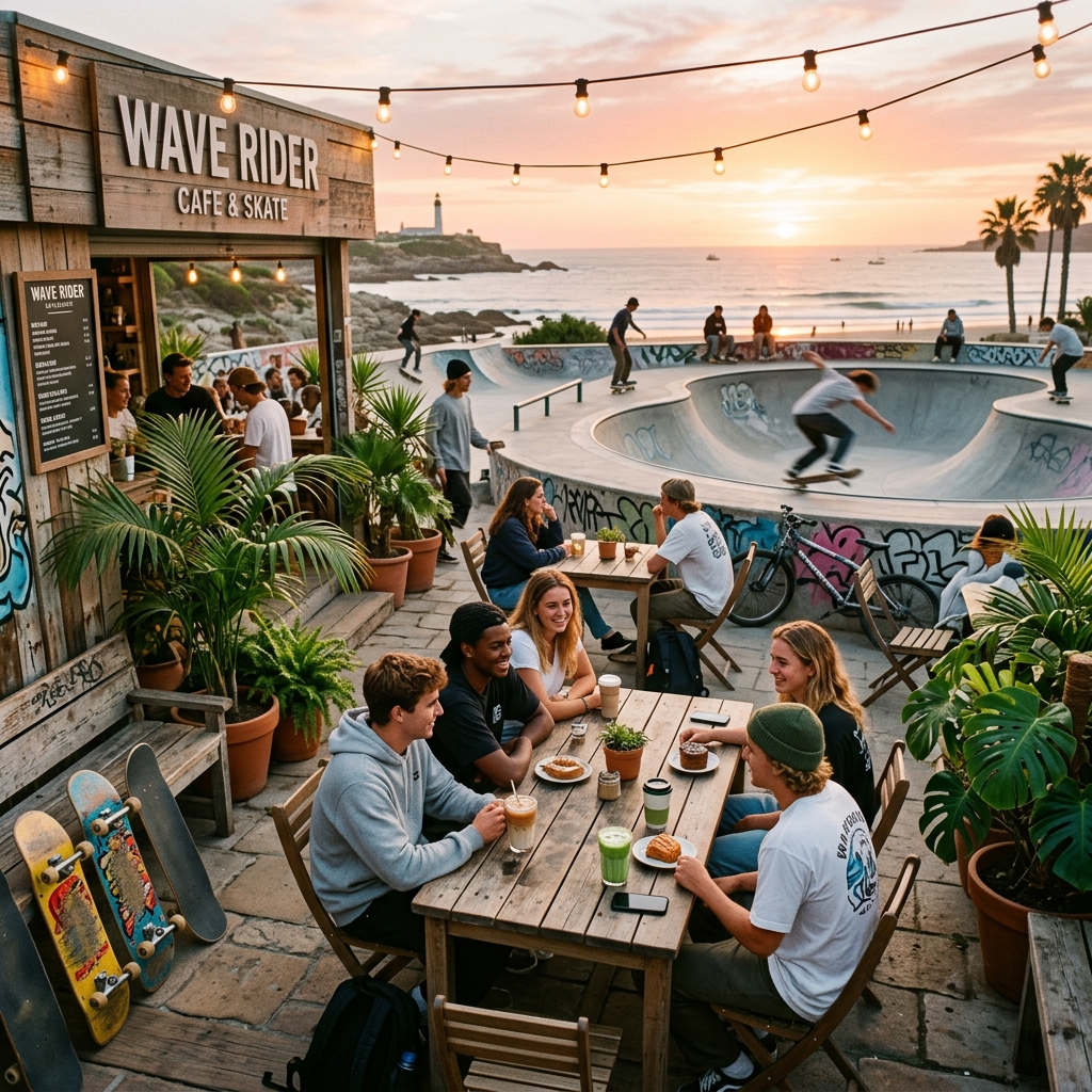 Outdoor Beach Café