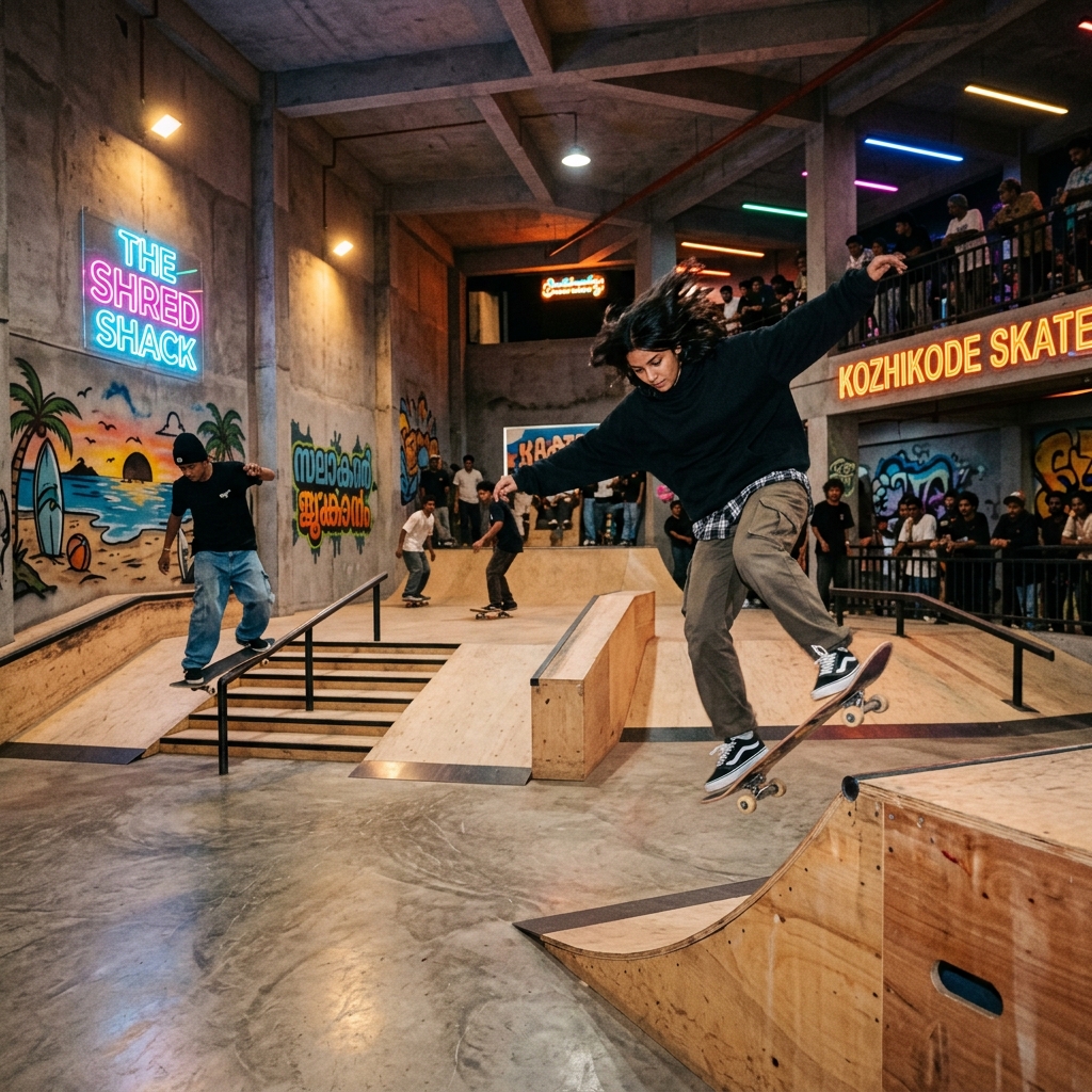 Old Trix Indoor Skatepark Visual